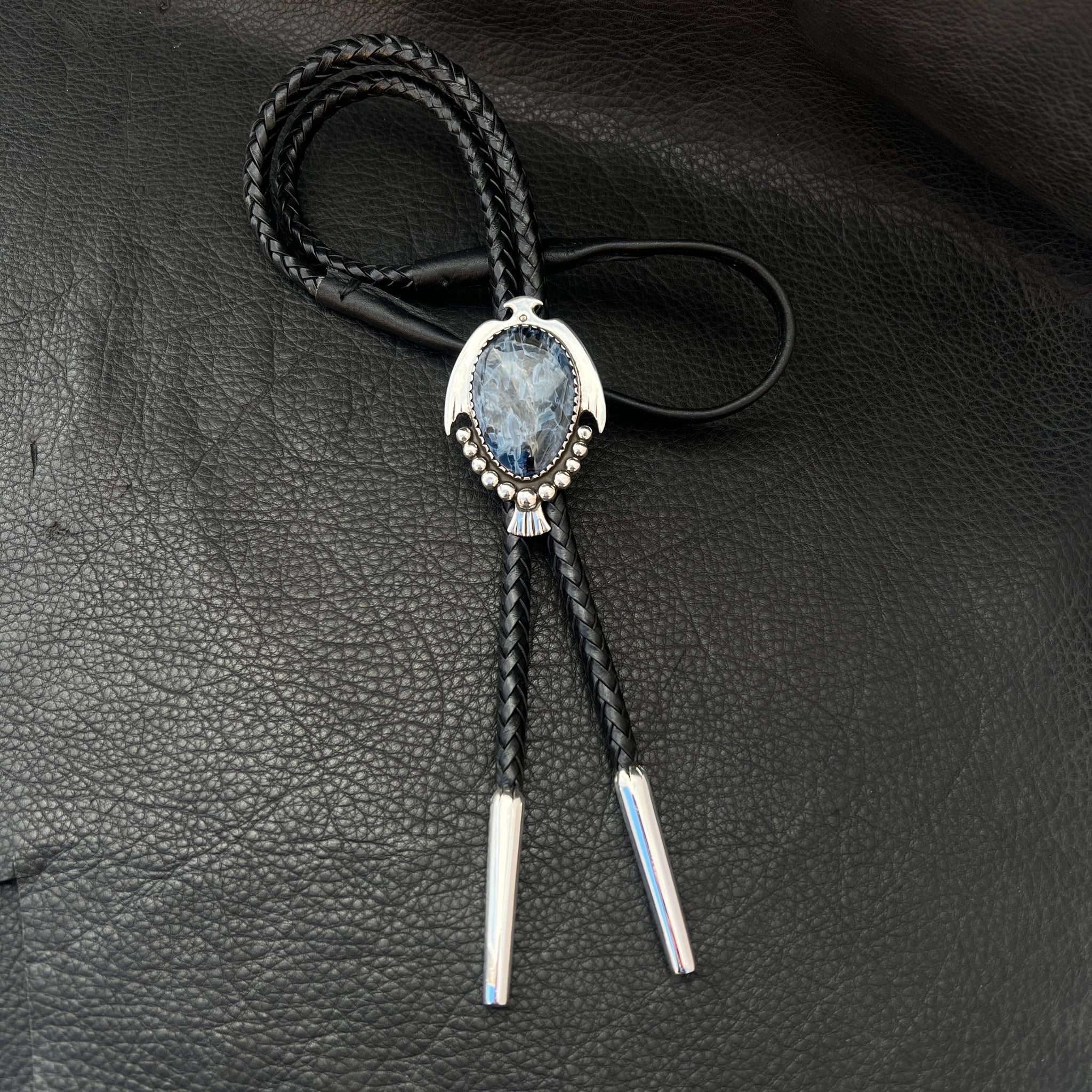 Pietersite Bolo Tie